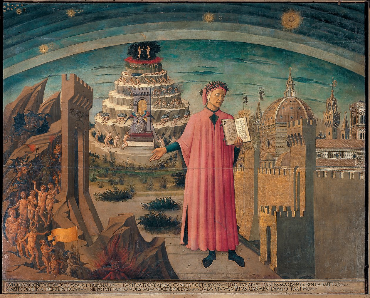 Dante und sein Gedicht 