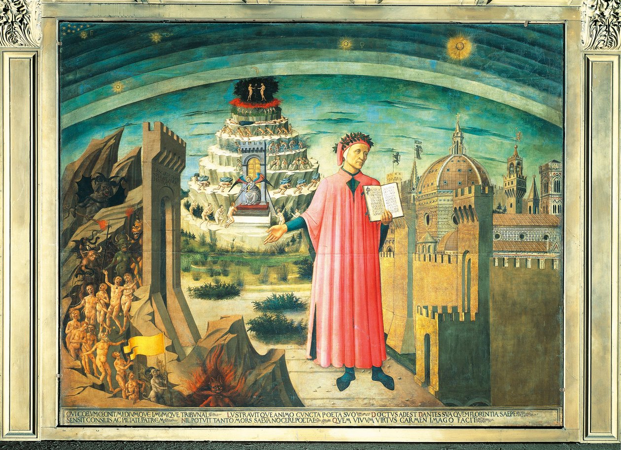 Dante und sein Gedicht 