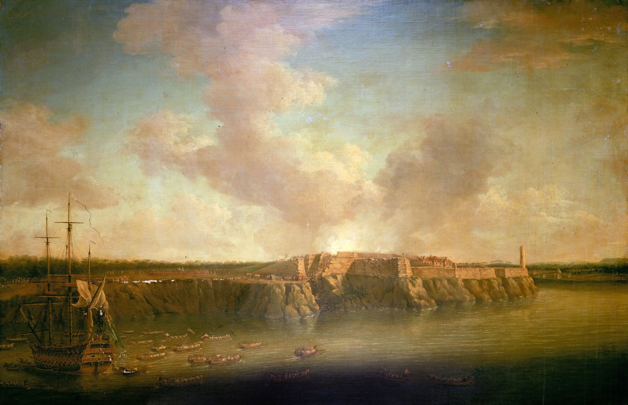 Siebenjähriger Krieg (1756-1763): Invasion von Havanna von Dominic Serres