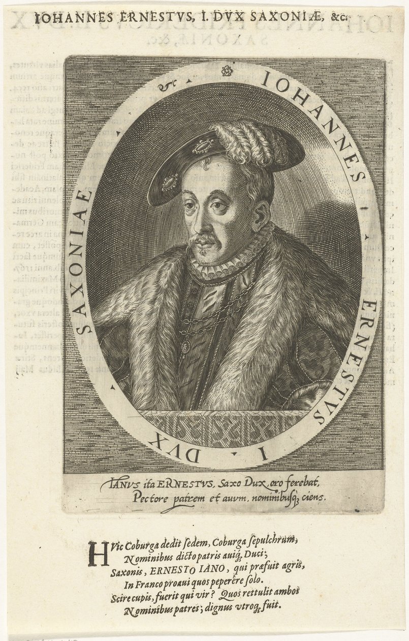 Johann Ernst 1521-1553, Herzog von Sachsen-Coburg