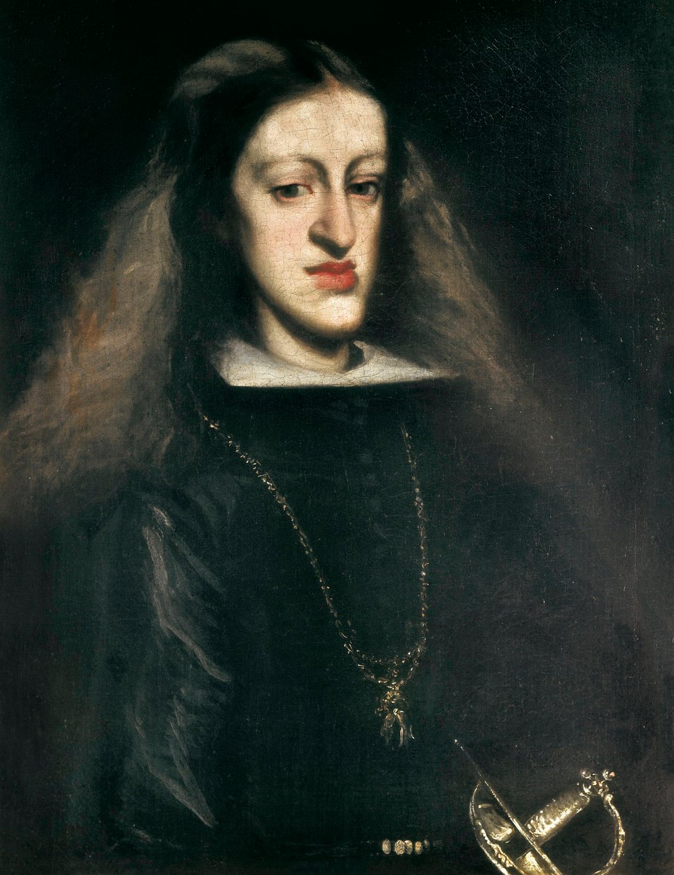 Porträt von KARL II. von Spanien (1661-1700) von Don Juan Carreno de Miranda