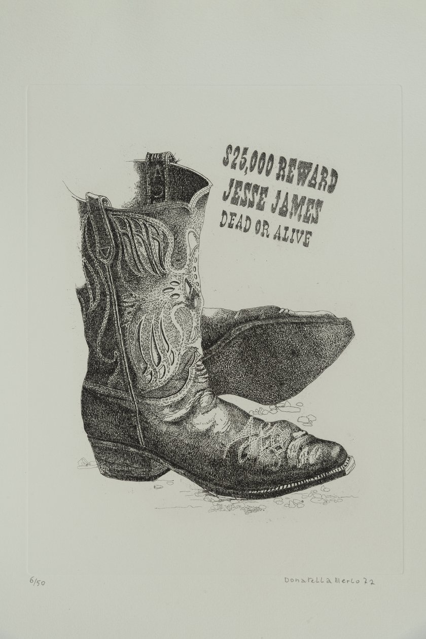 Jessie James tot oder lebendig - oder Cowboy-Stiefel von Donatella Merlo