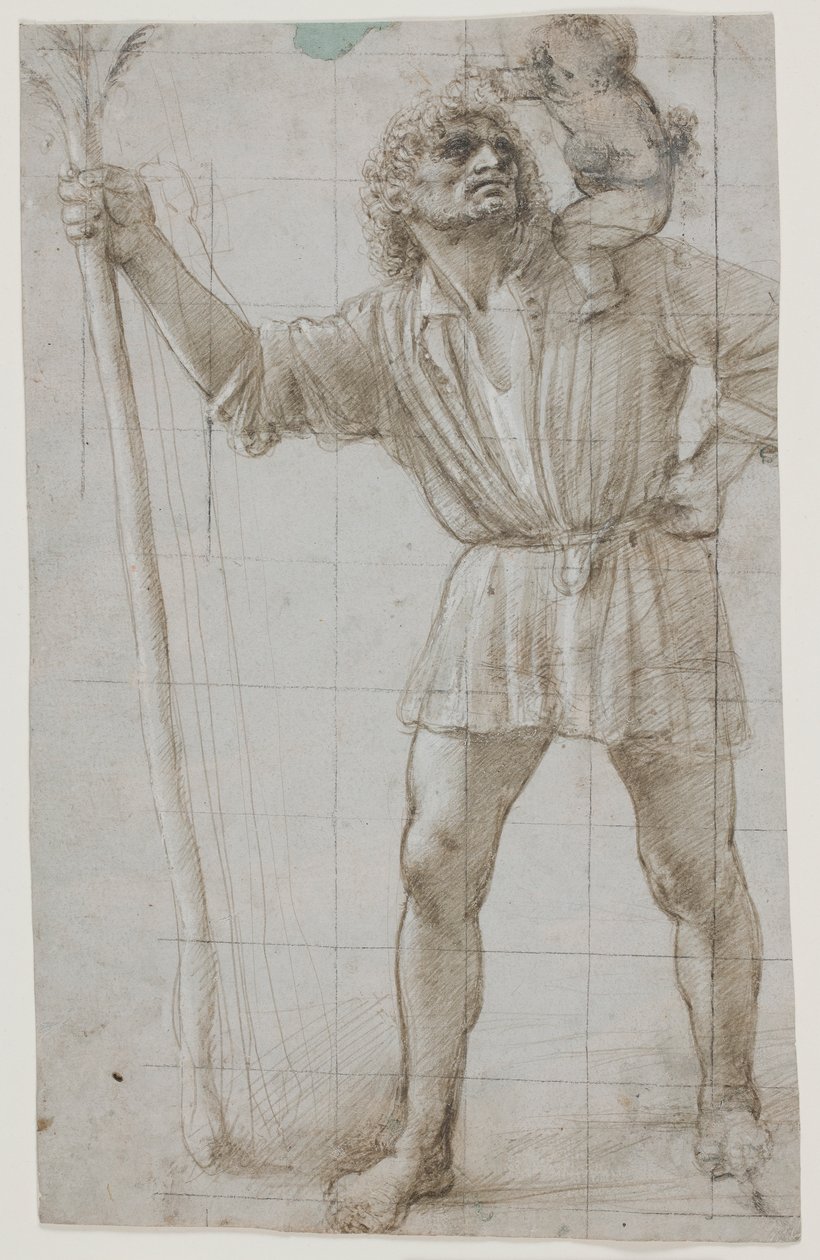 Der heilige Christophorus von Donato Bramante