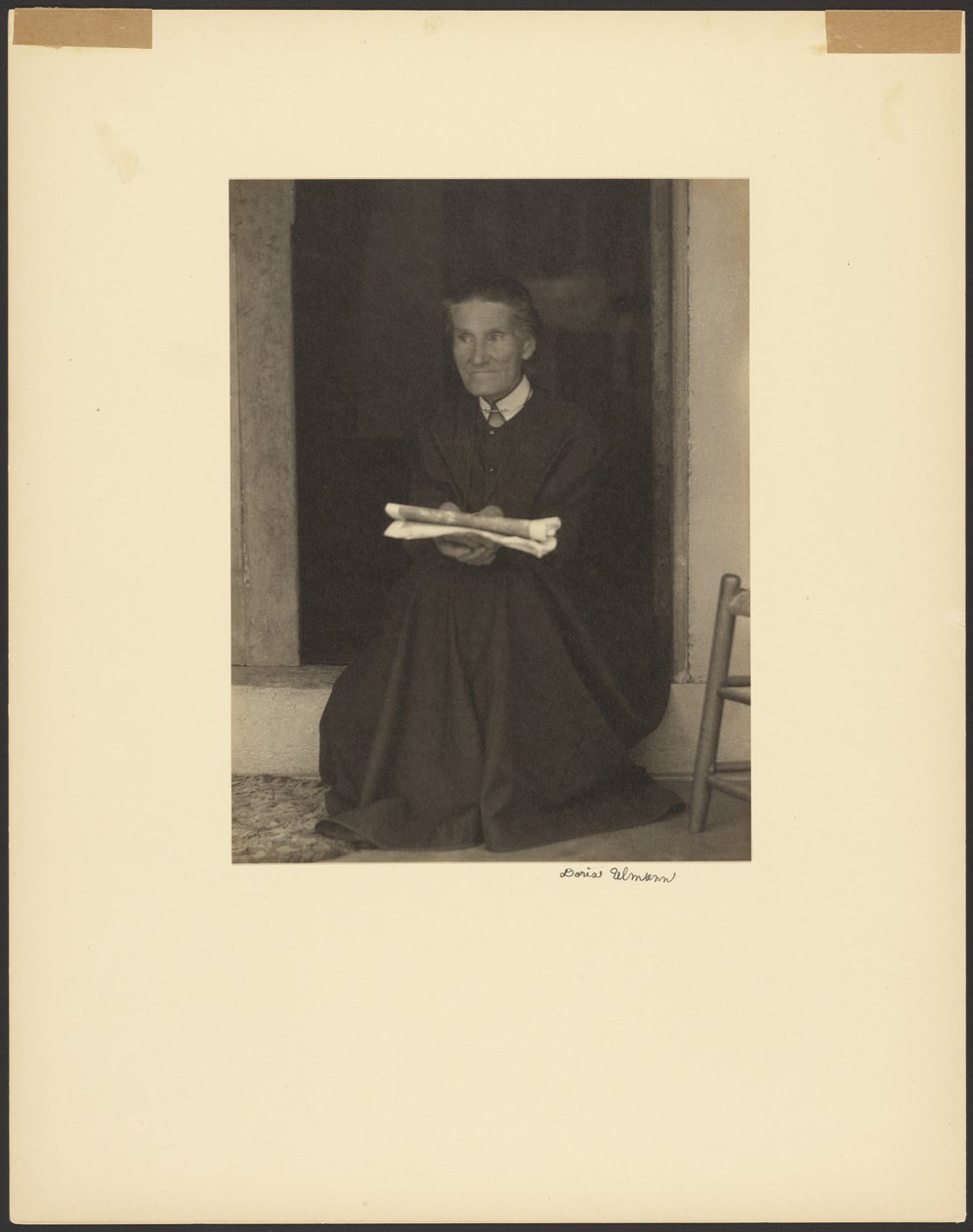 Schwester Sarah, Shaker-Siedlung, Mt. Lebanon, New York von Doris Ulmann