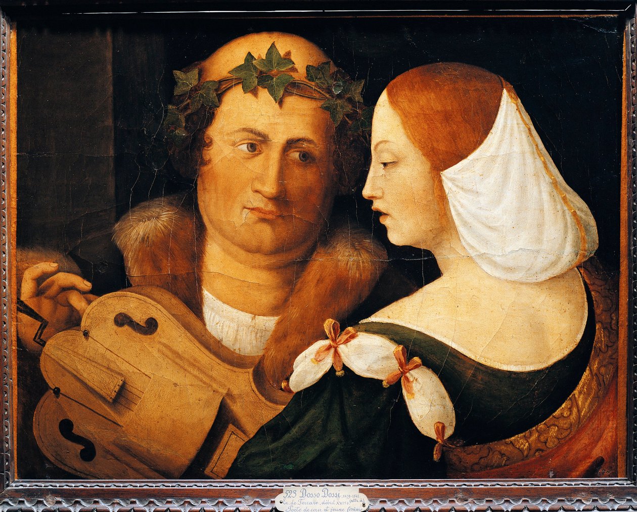 Fontaine Chaalis Hofdichter und Ehefrau von Dosso Dossi