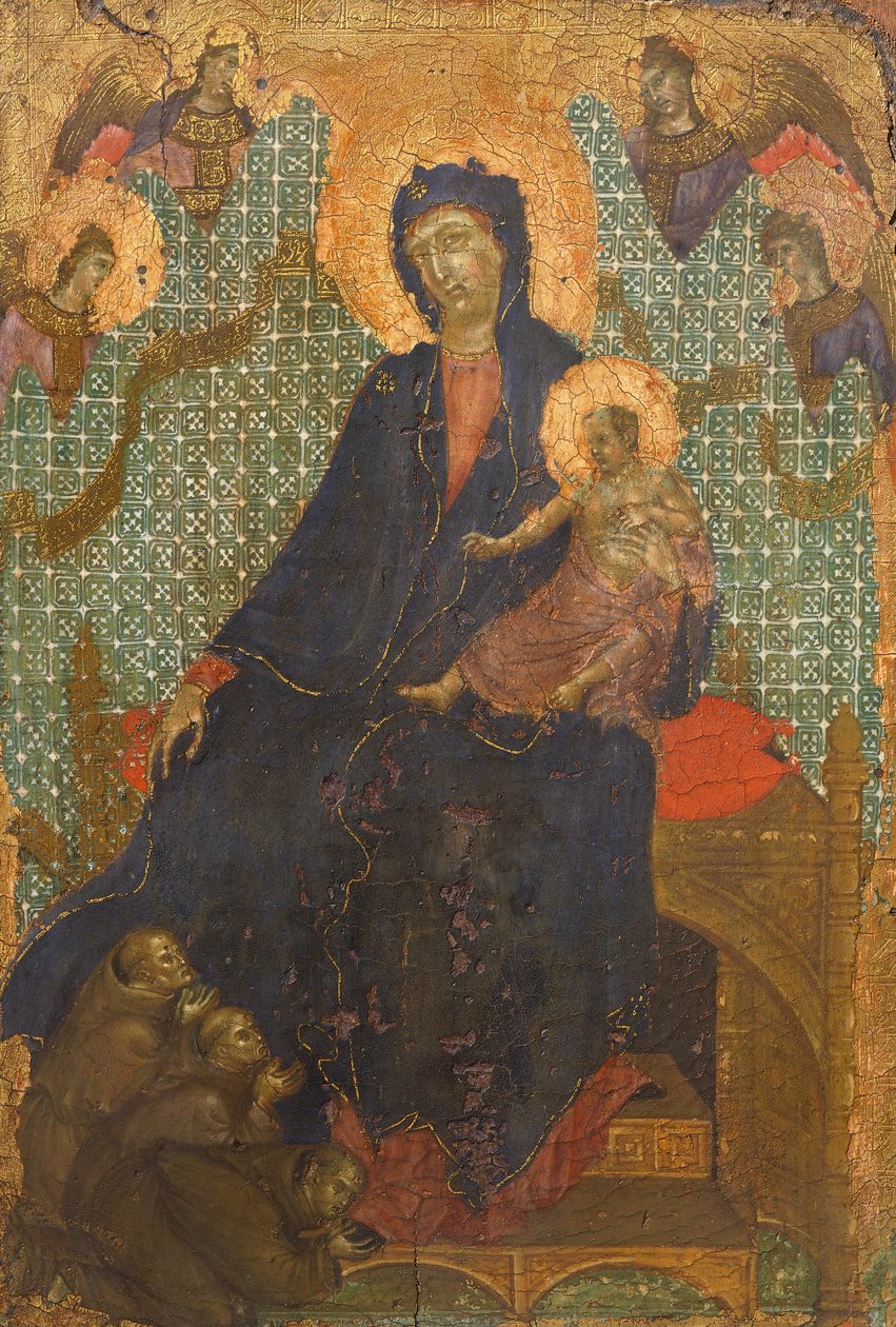 Madonna der Franziskaner von Duccio di Buoninsegna