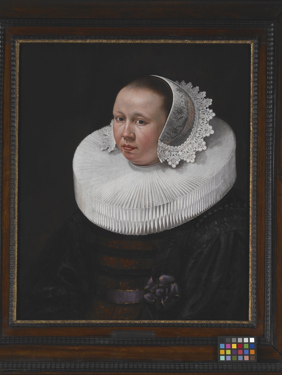 Porträt einer Frau von Dutch School