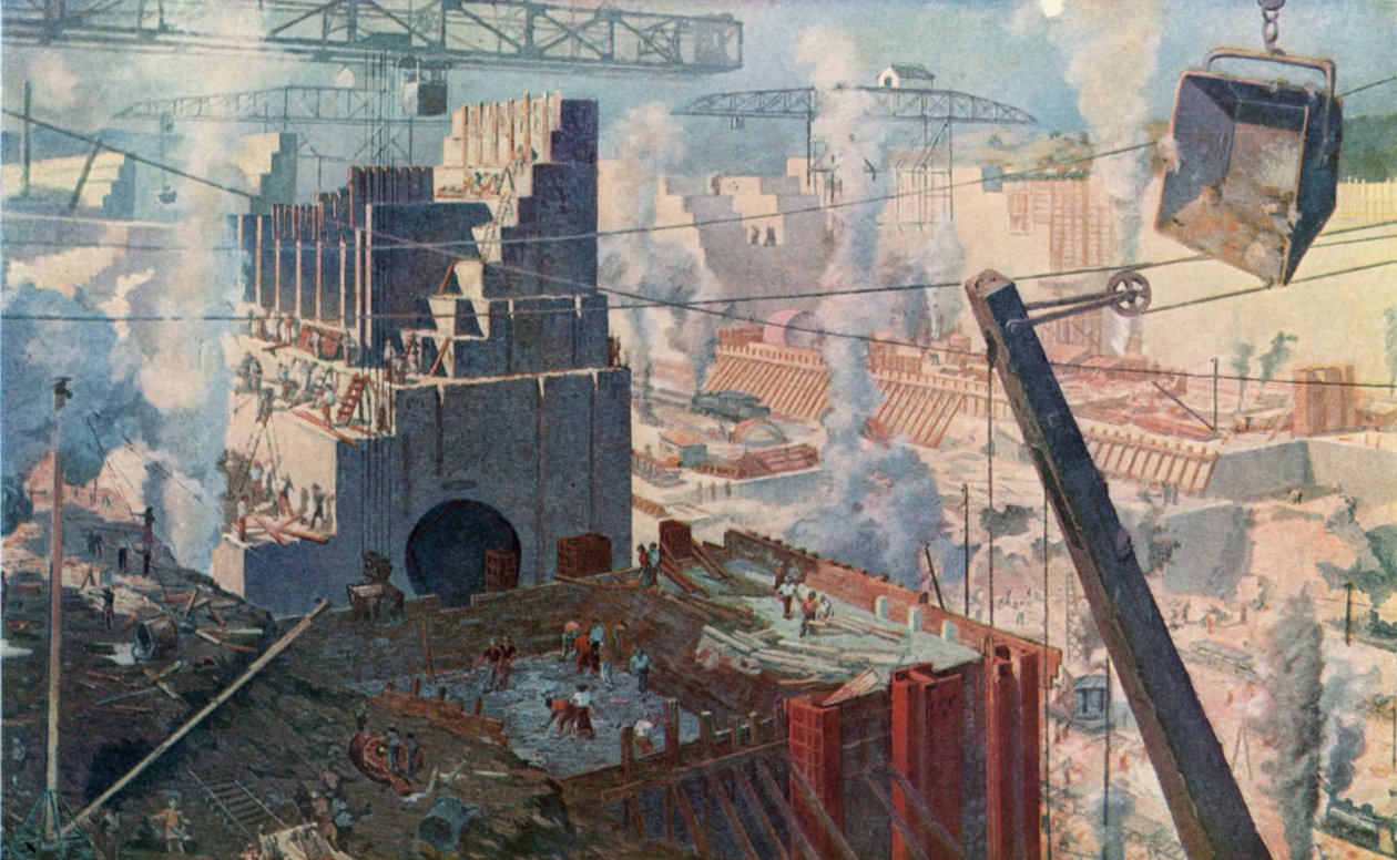 Der Bau des Panamakanals von Dutch School