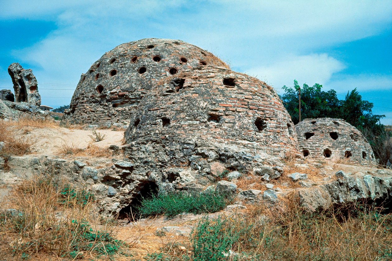 Kuppeln der Bäder (Hammams) des 14. Jahrhunderts von Dynasty Seljuq