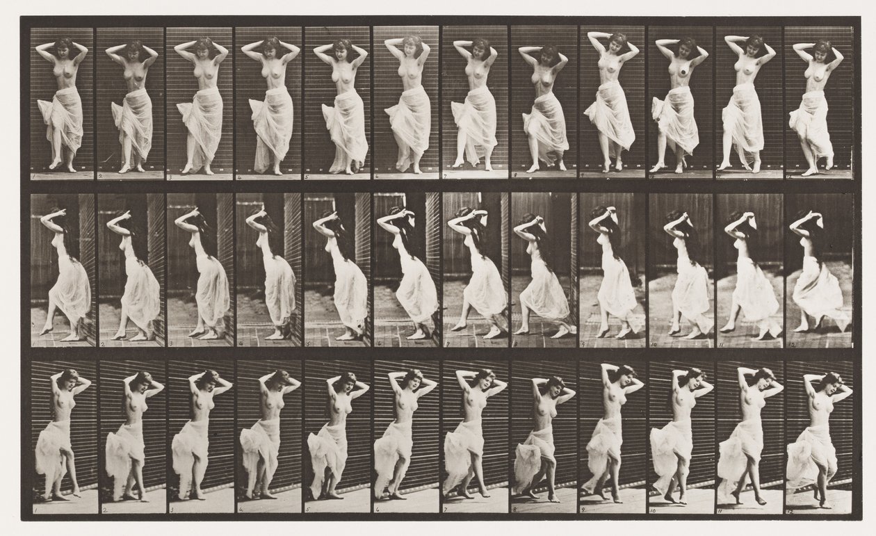Tafel 190. Tanzen (Nautch) von Eadweard Muybridge