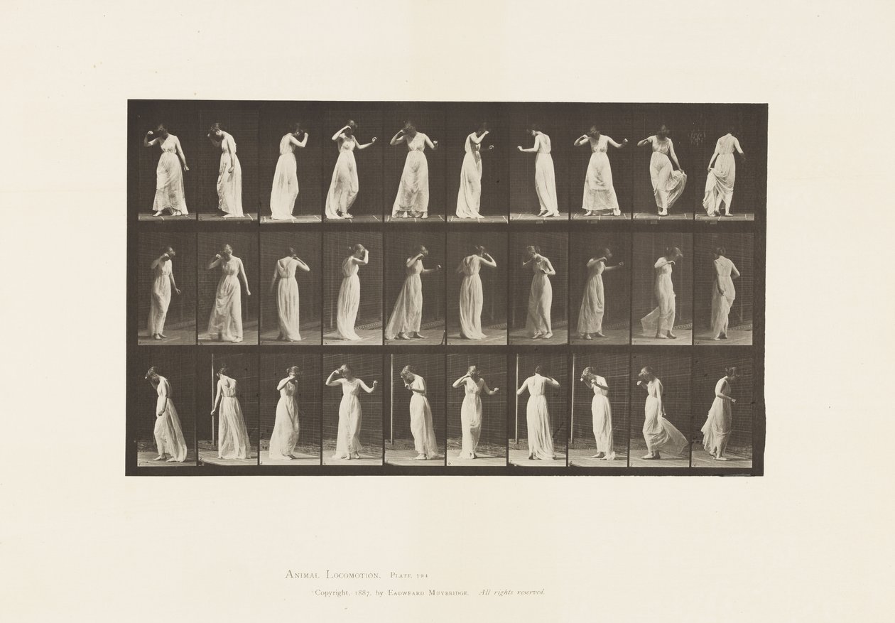 Tanzen von Eadweard Muybridge