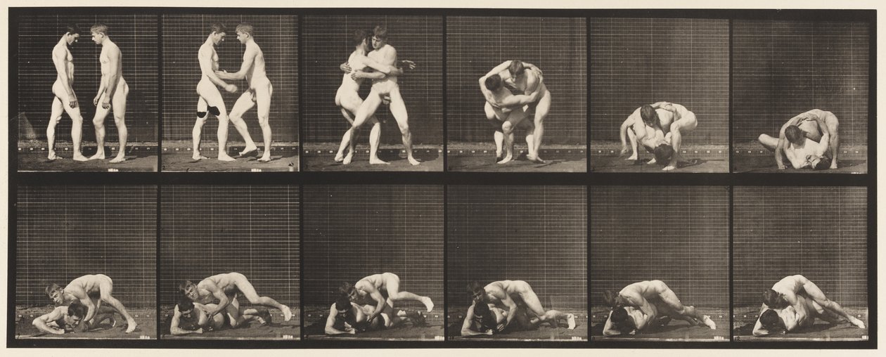 Tafel 345. Ringen, Griff von Eadweard Muybridge