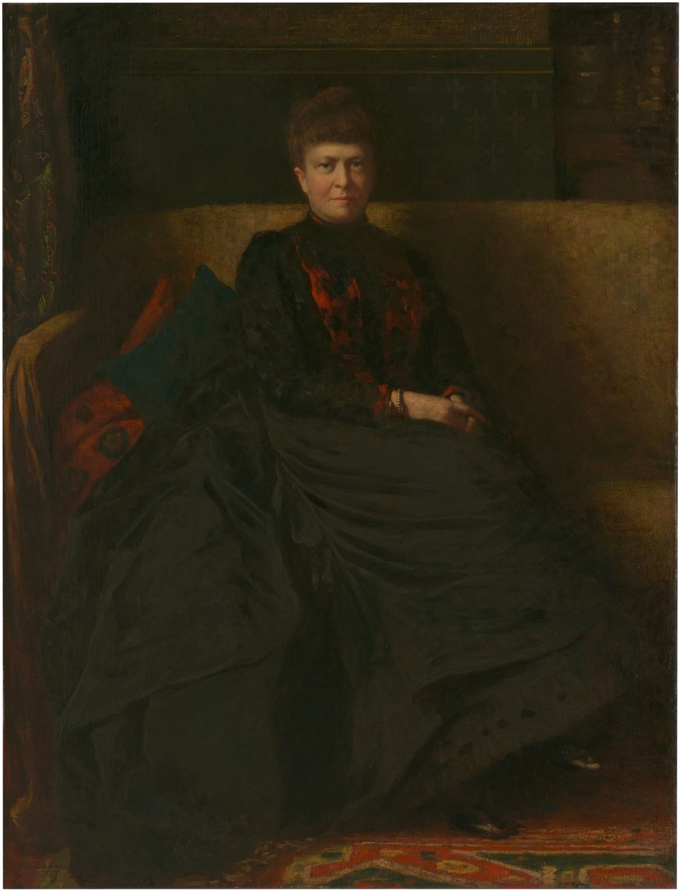 Mrs. Eastman Johnson von Eastman Johnson