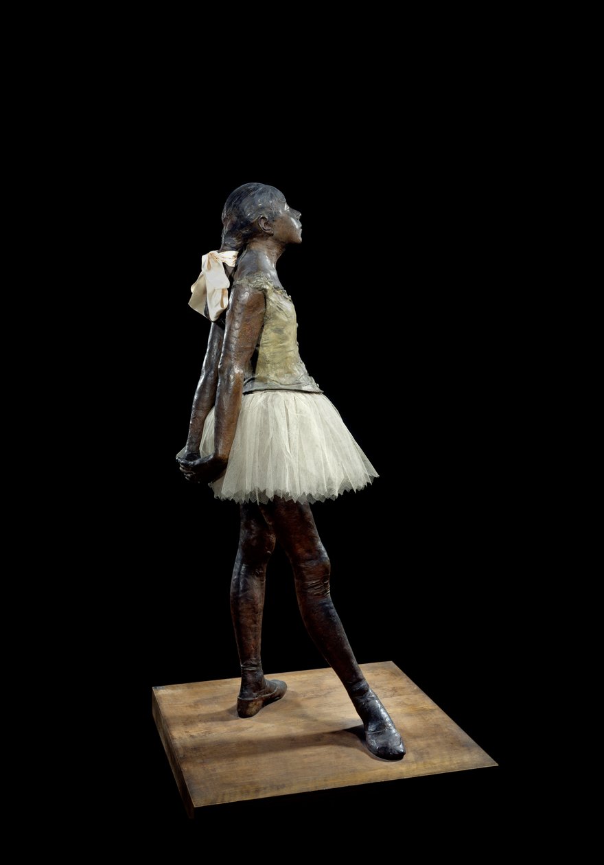 14 Jahre alt oder große Tänzerin gekleidet von Edgar Degas