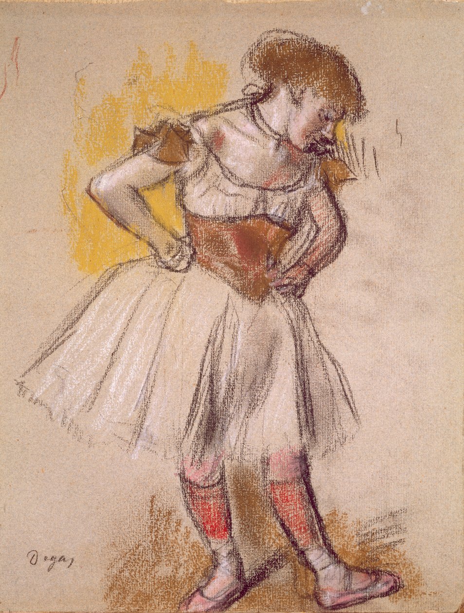 Tänzer, c.1880 (Pastell) von Edgar Degas