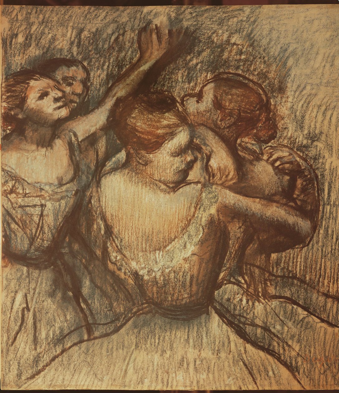 Grüne Tänzerinnen von Edgar Degas