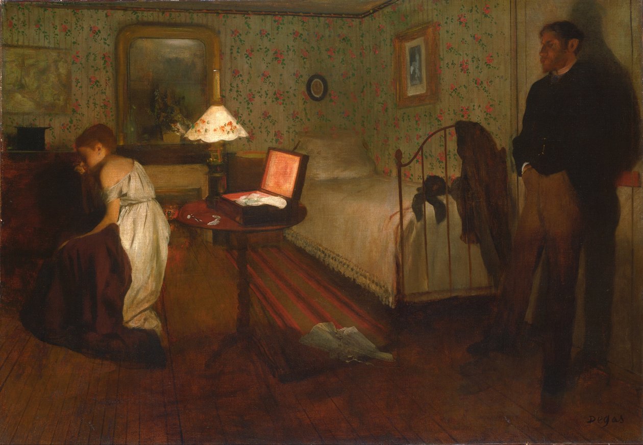 Innenraum von Edgar Degas