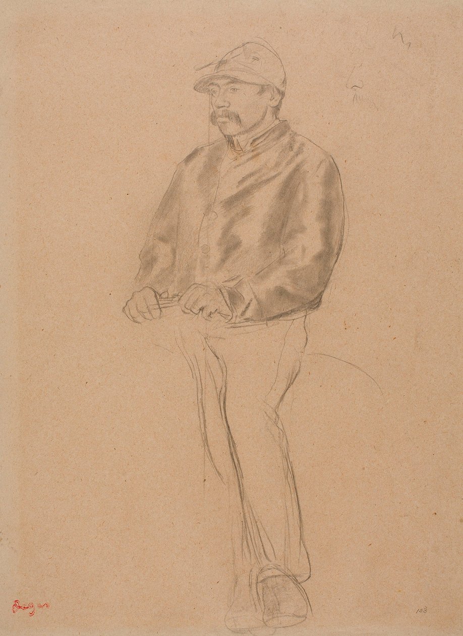 Jockey von Edgar Degas