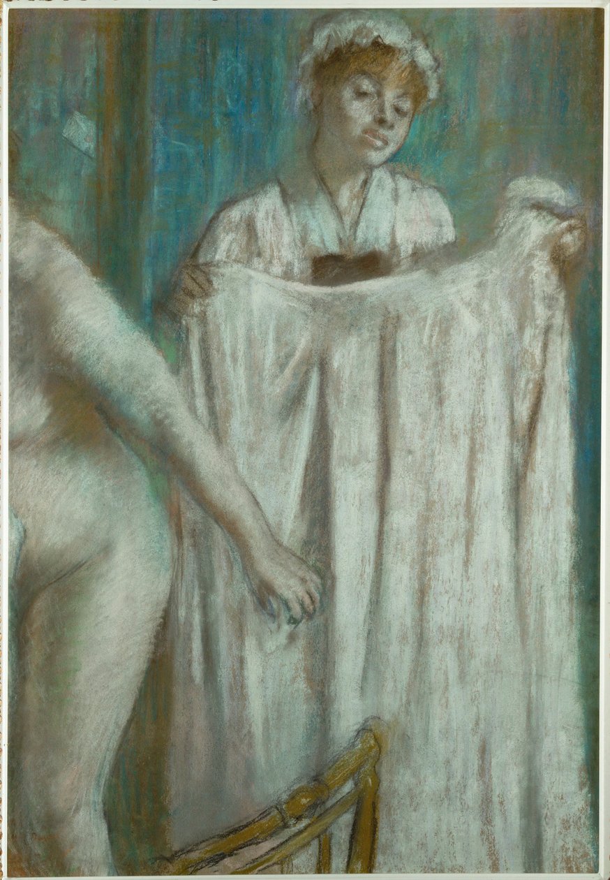 Die Toilette nach dem Bad von Edgar Degas