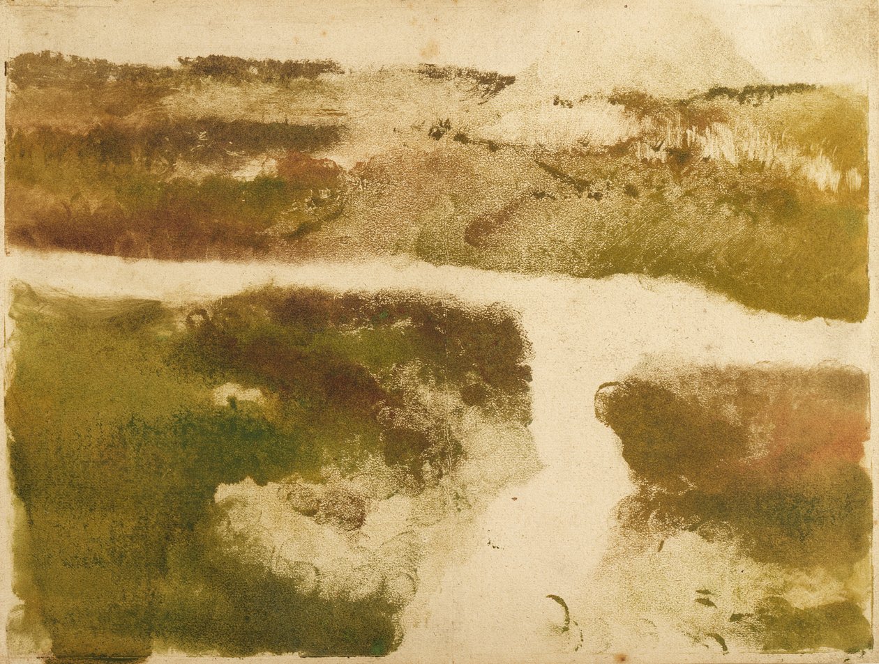Berglandschaft von Edgar Degas