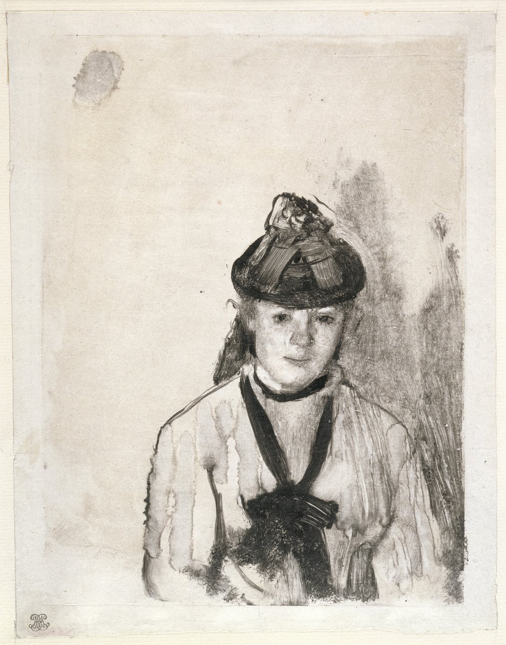 Porträt von Ellen Andrée, ca. 1876 von Edgar Degas