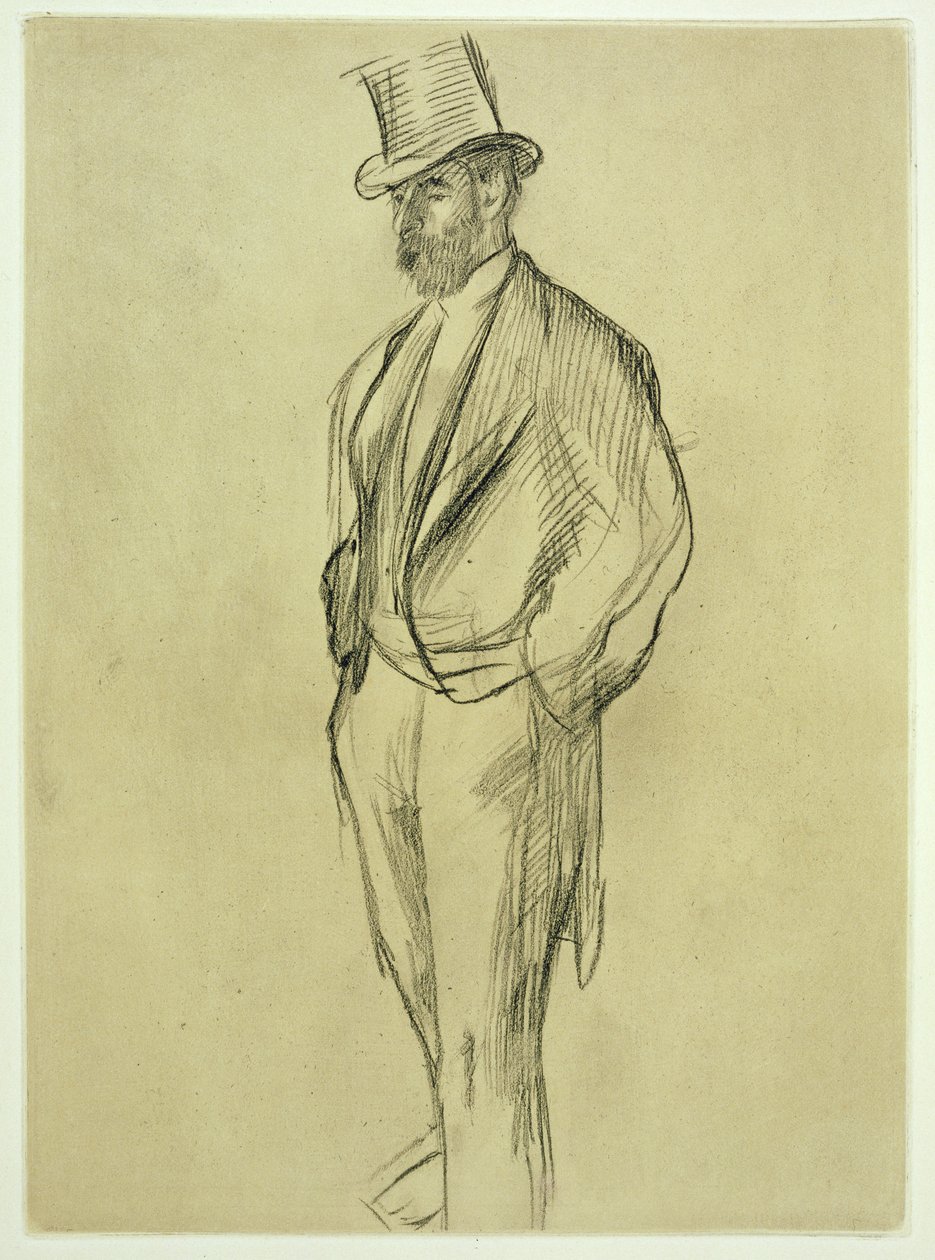 Porträt von Ludovic Halevy (1834-1908), aus 