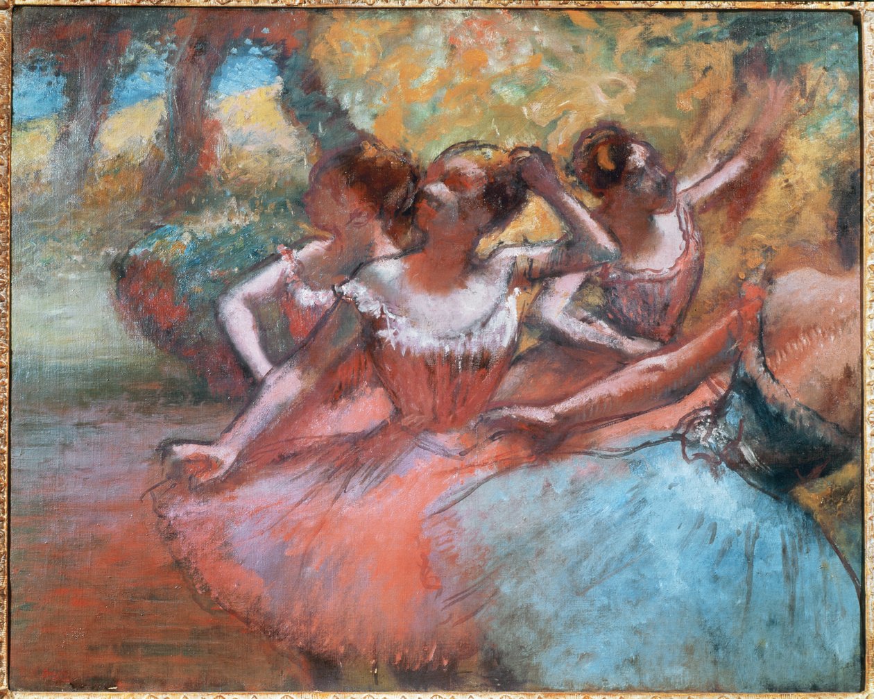 Quatre danseuses von Edgar Degas