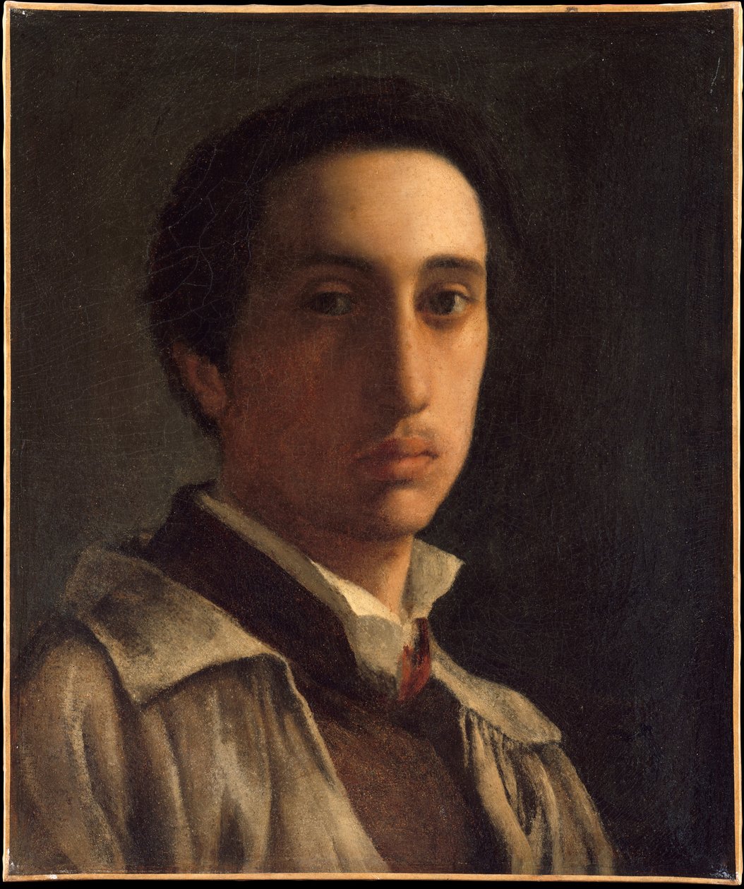 Selbstporträt von Edgar Degas