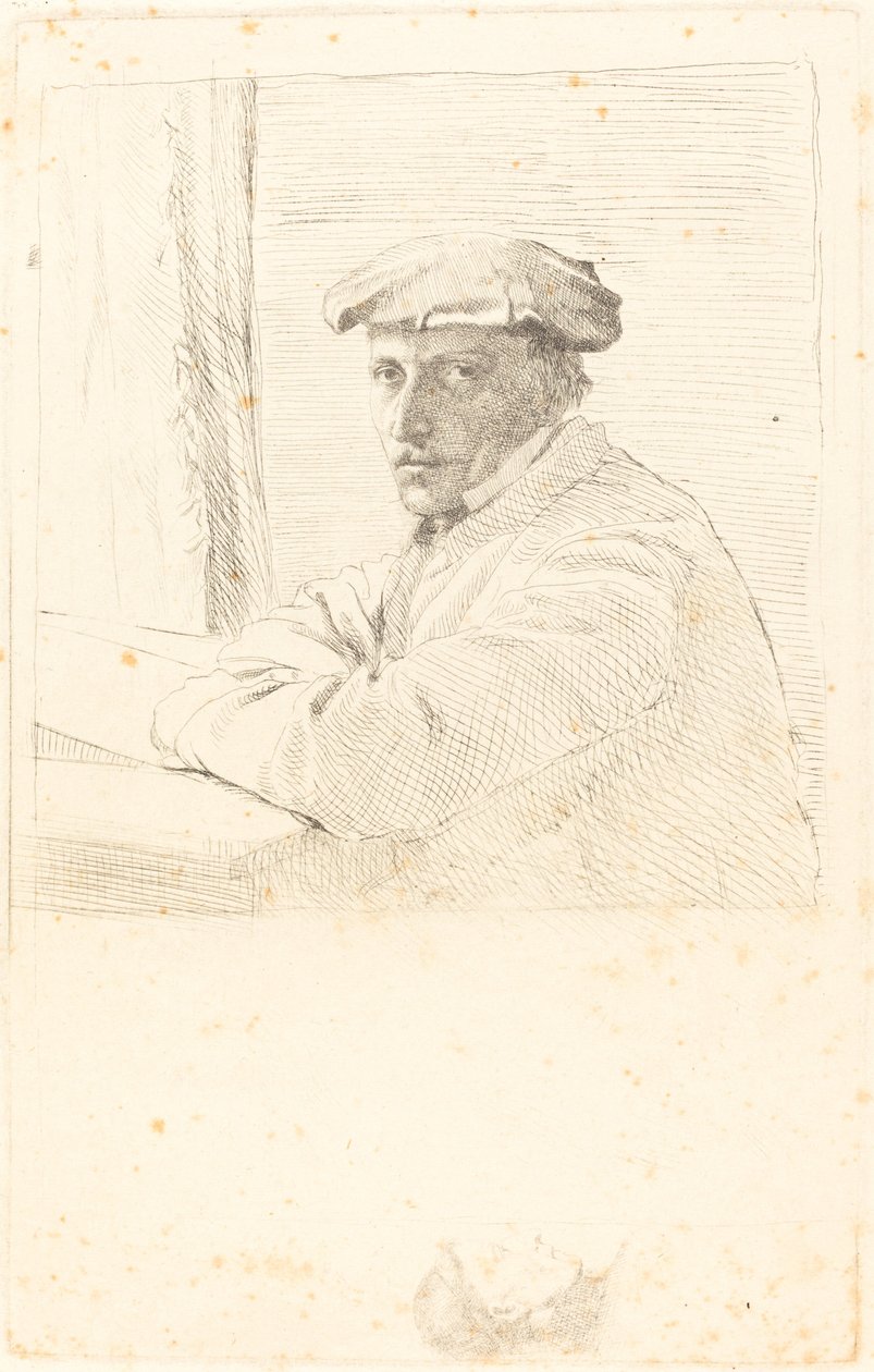 Der Graveur Joseph Tourny von Edgar Degas