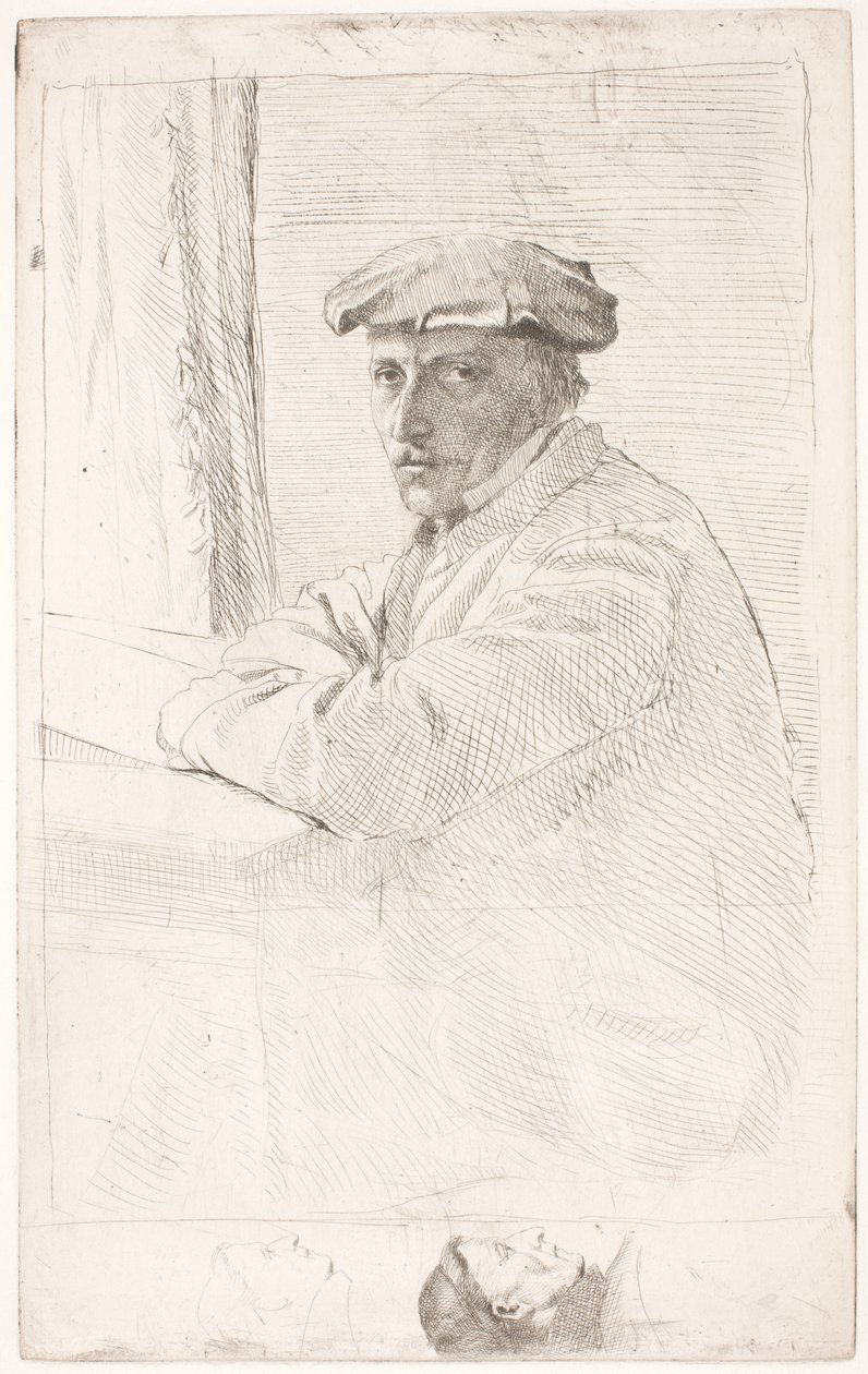 Der Graveur Joseph Tourny von Edgar Degas