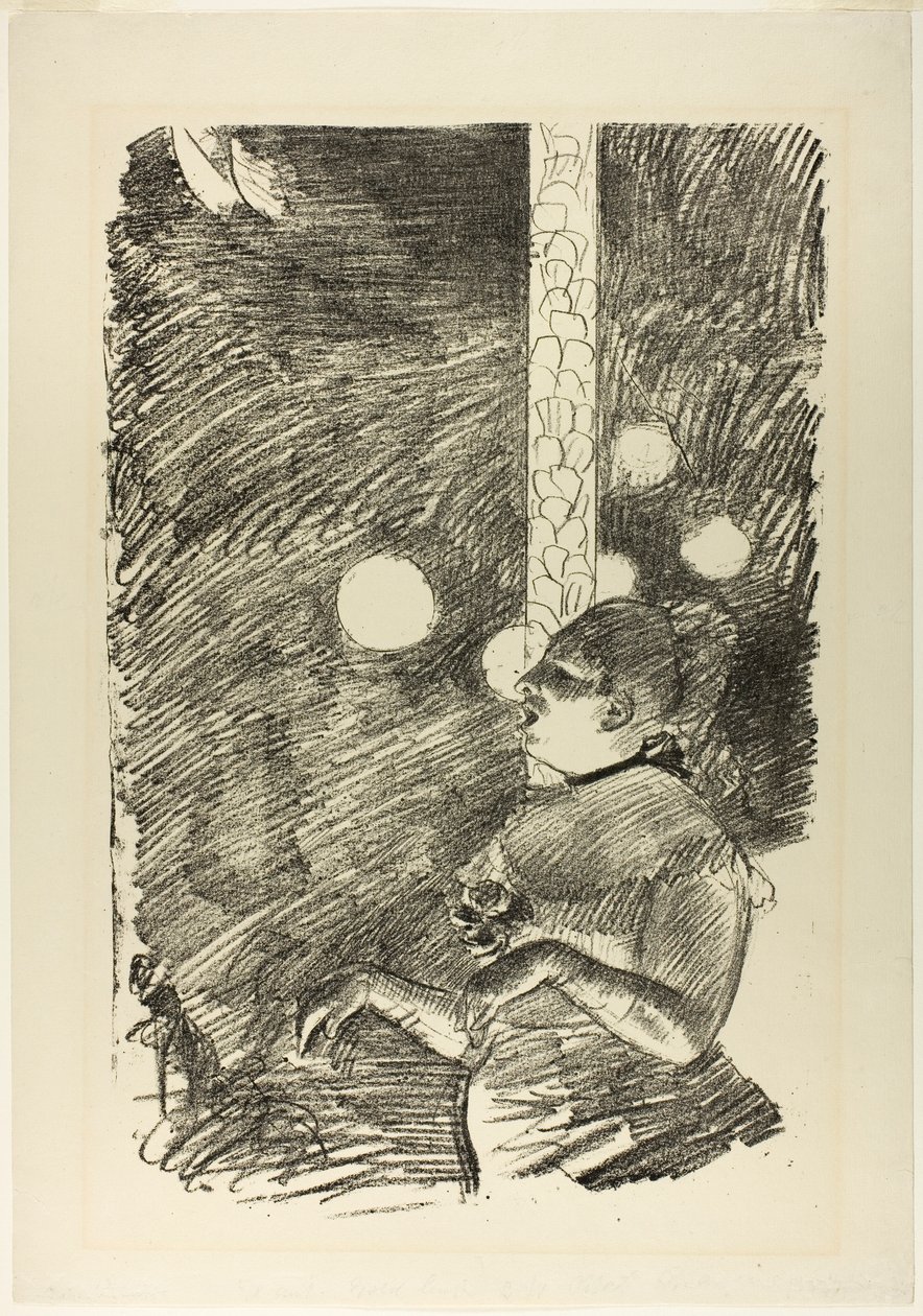 Das Lied des Hundes von Edgar Degas