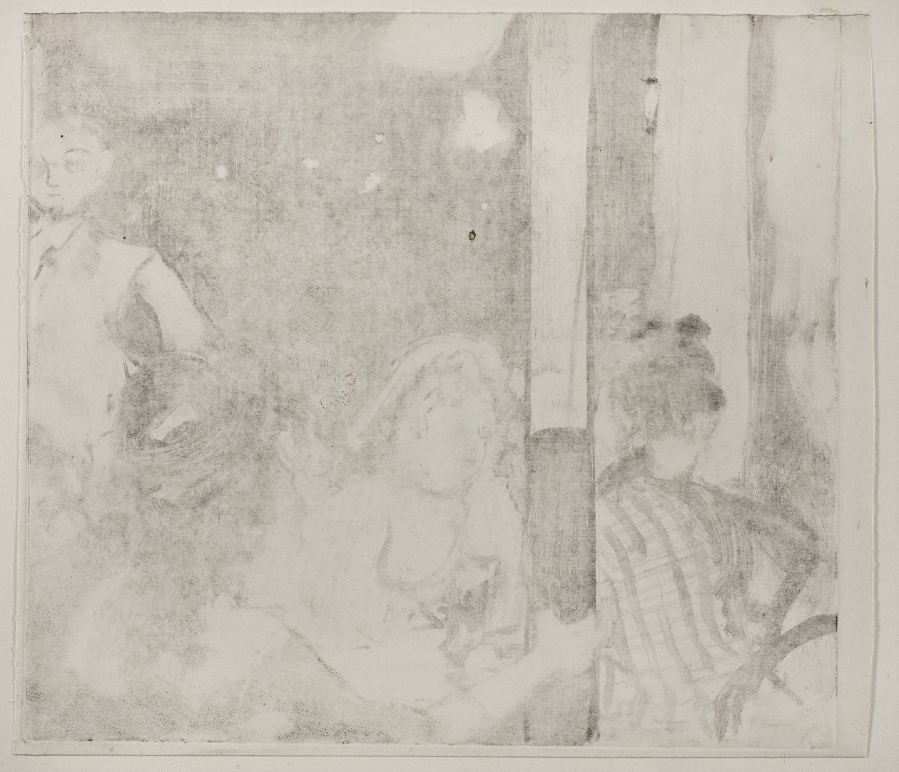Frauen vor einem Café, Abend, ca. 1877 von Edgar Degas