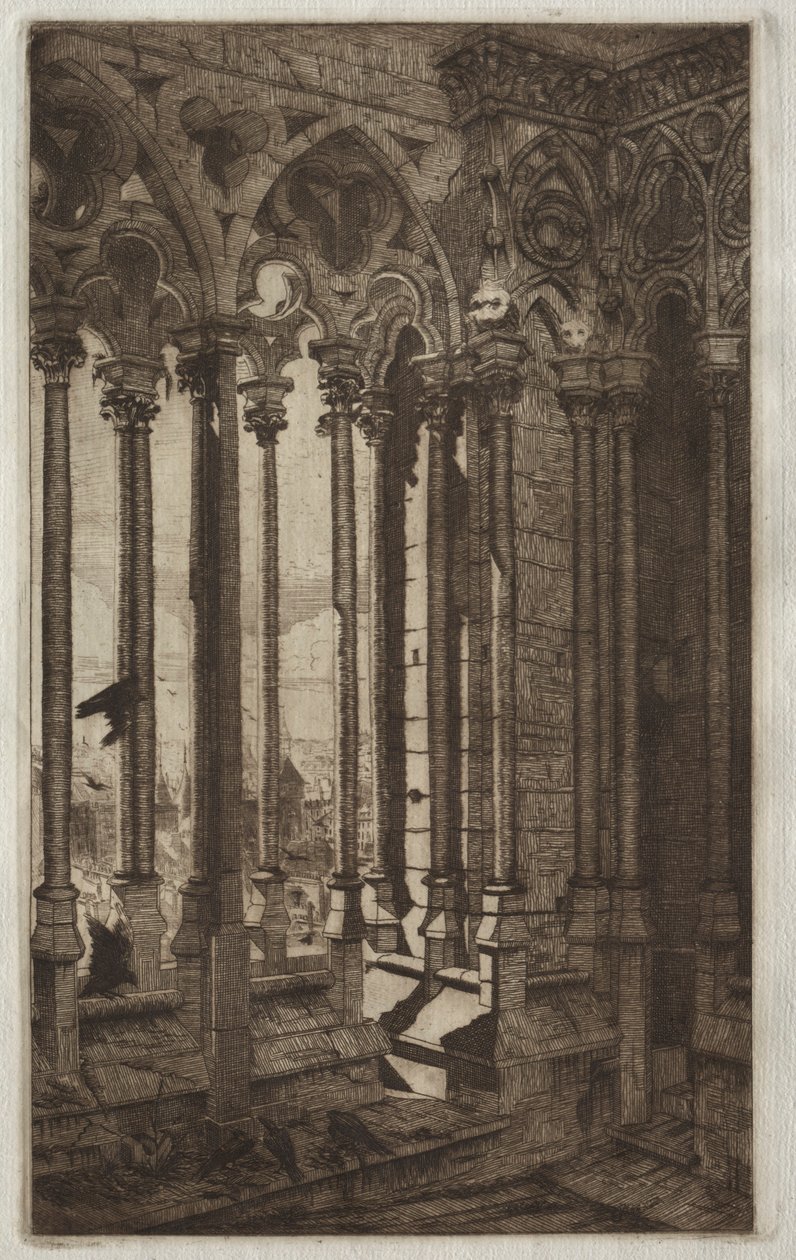 Die Galerie Notre Dame von Edmond Gosselin