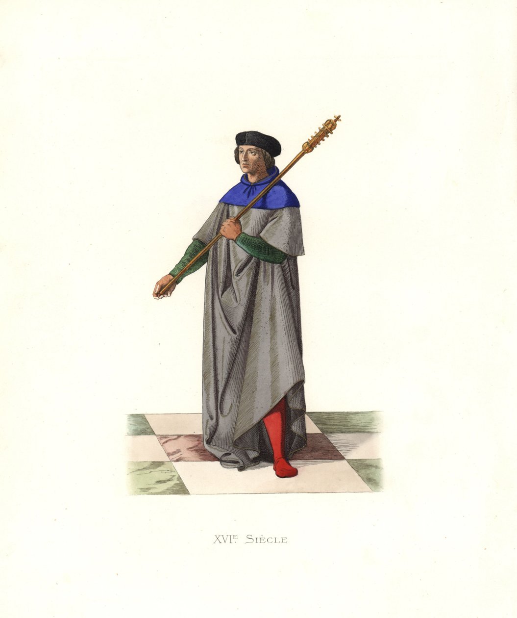 Amtsdiener unter König Ludwig XII. von Edmond Lechevallier-Chevignard