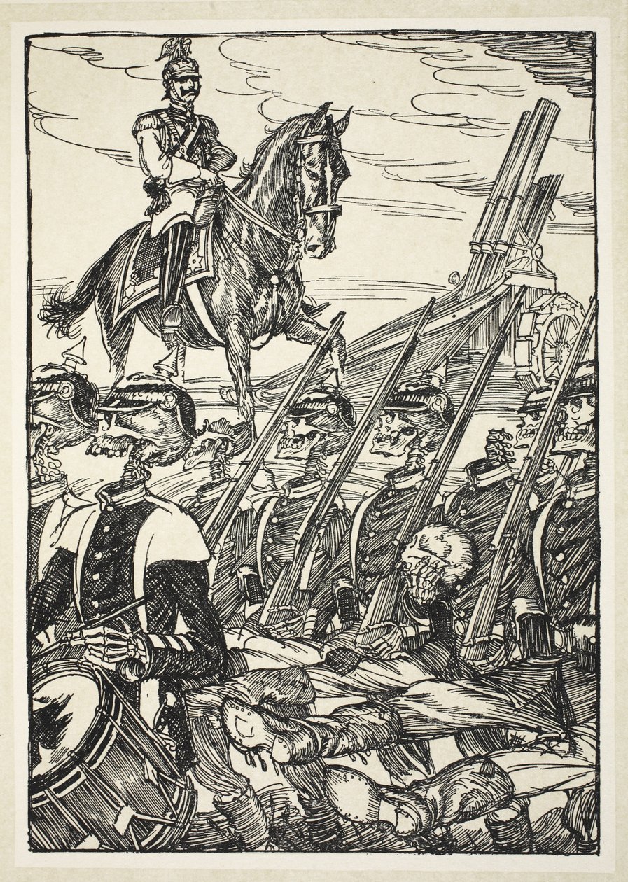 Ave Kaiser, Imperator Moriture, Mortui te Salutamus, Illustration aus The Kaiser