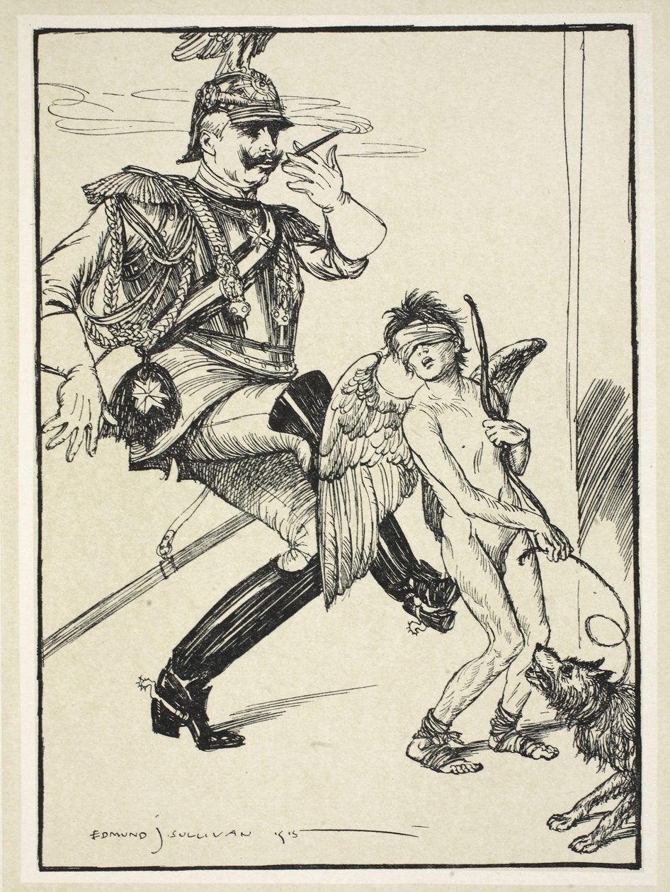 Kannst du nicht sehen, dass ich komme, Illustration aus The Kaiser