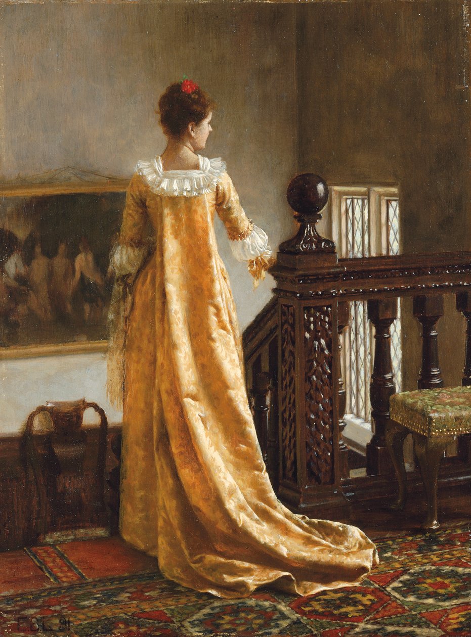 Der goldene Zug, 1891 von Edmund Blair Leighton