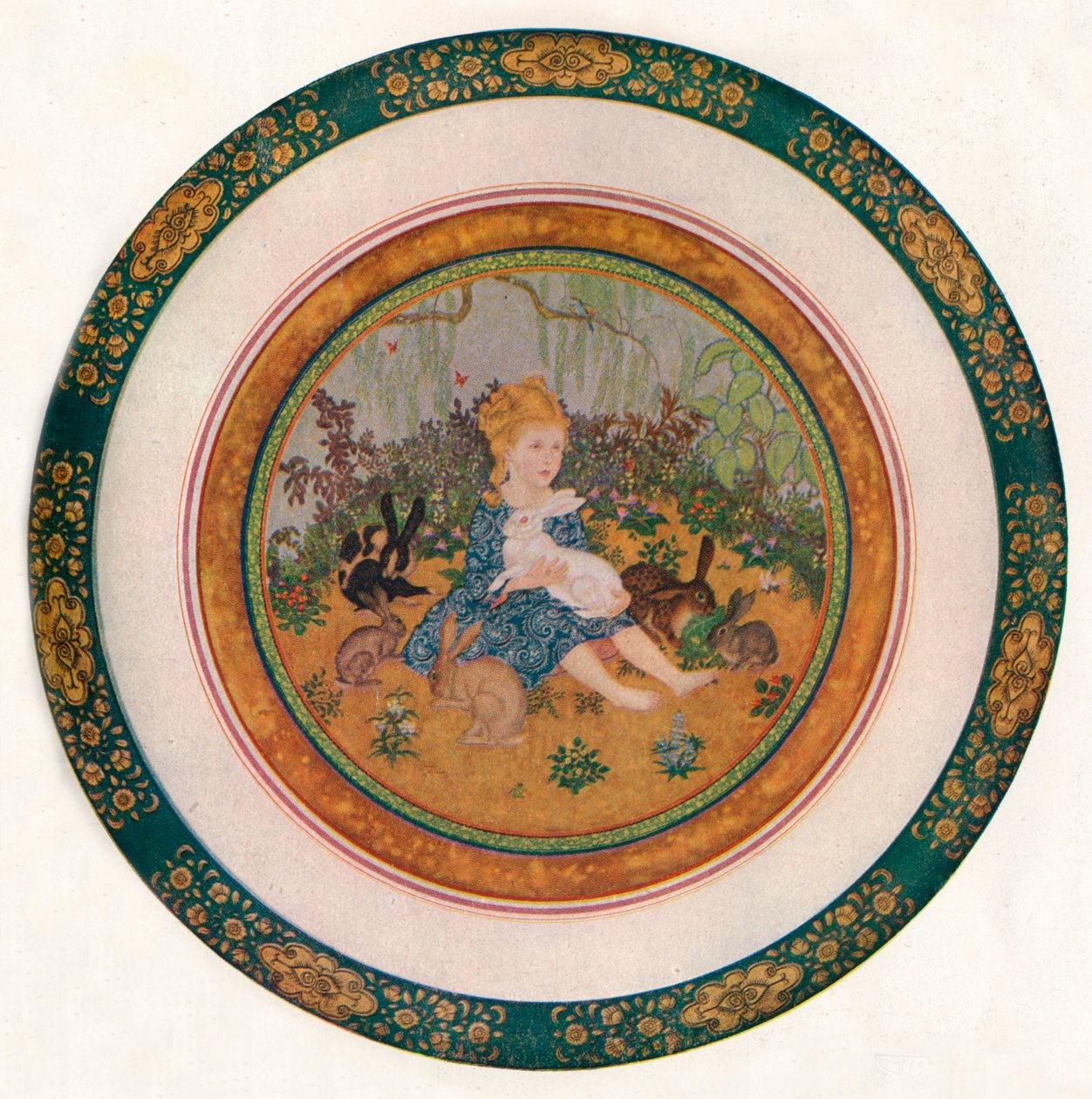 Porträt von Miss Vivian St. George, 1917, 1919 von Edmund Dulac