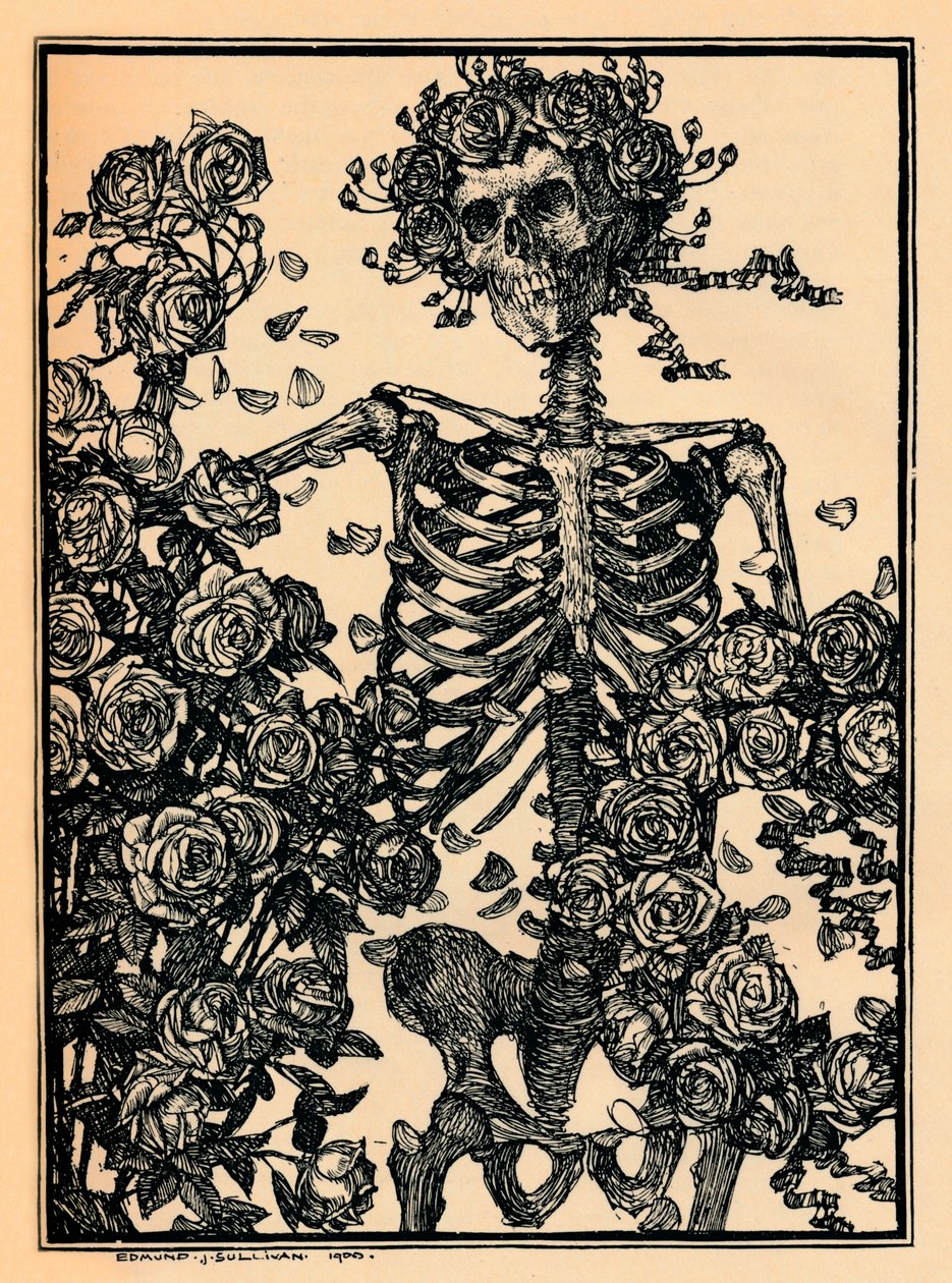 Illustration für Das Rubaiyat von Omar Khayyam von Edmund Joseph Sullivan
