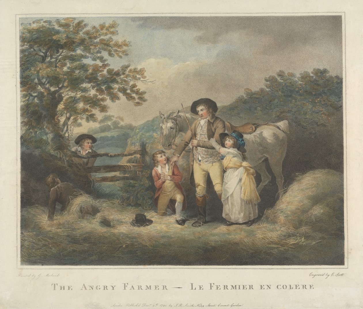 Der wütende Bauer von Edmund Scott