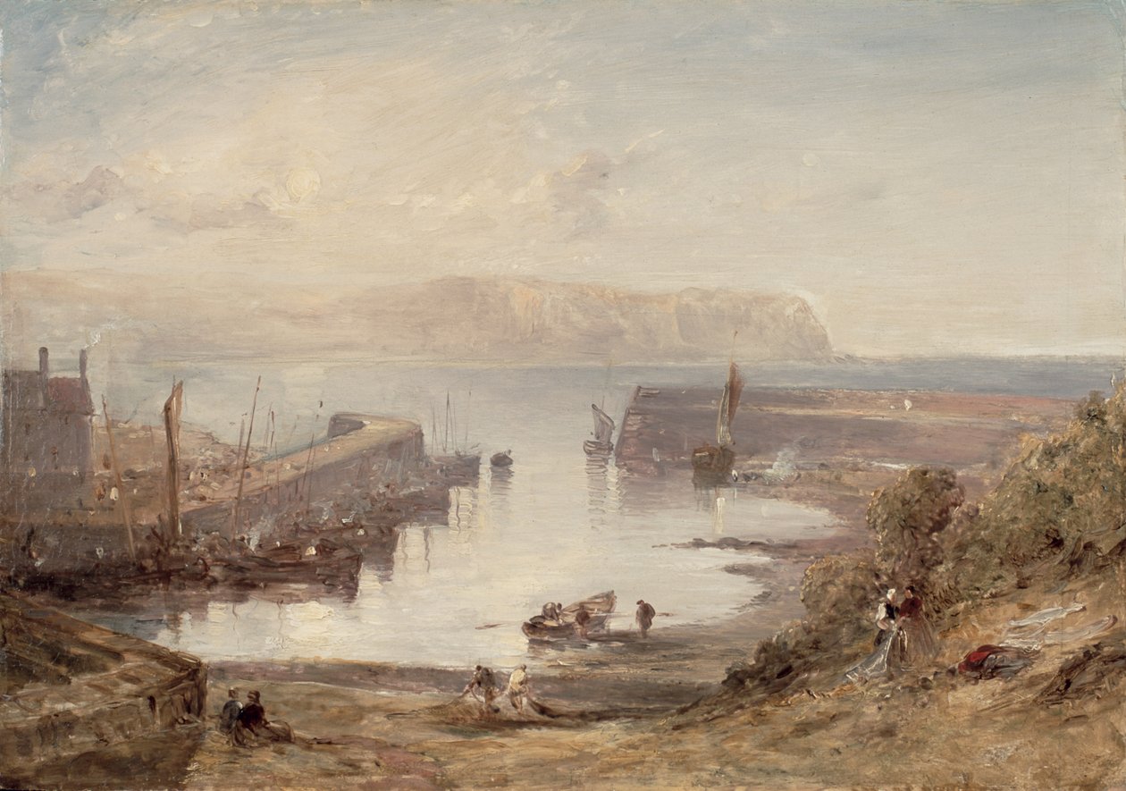 Hafen von Eyemouth von Edmund Thornton Crawford