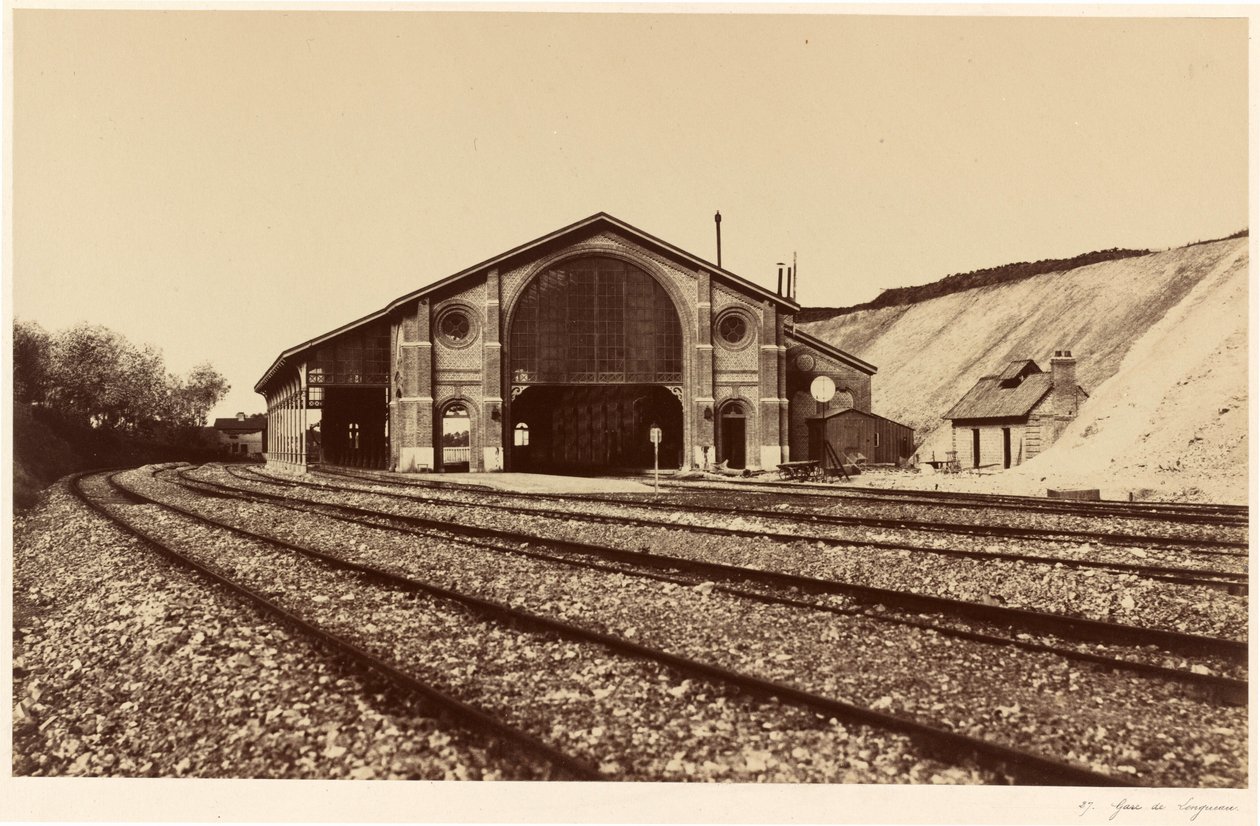 Bahnhof Longueau von Edouard Denis Baldus