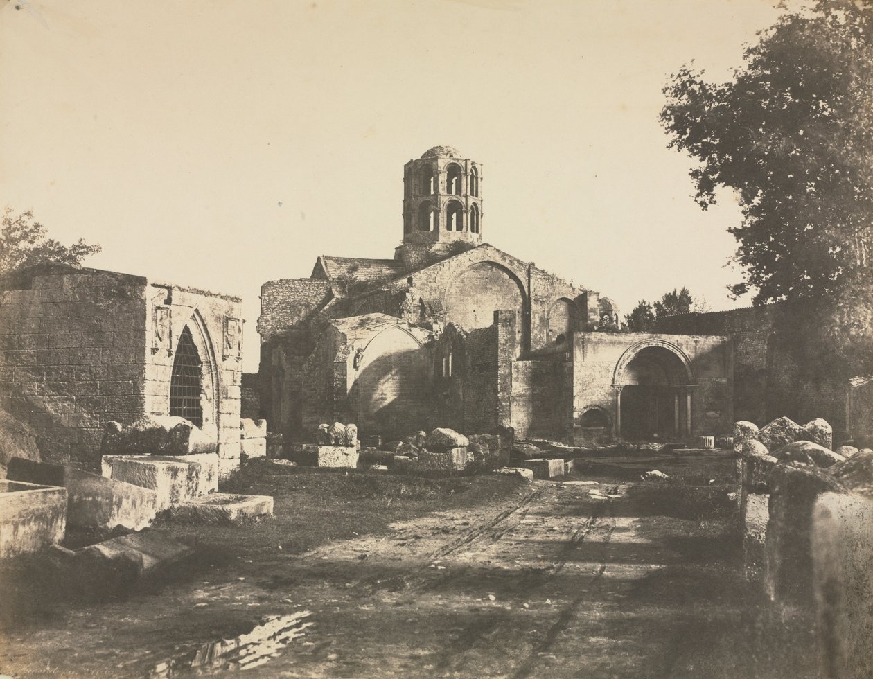 Saint-Honorat, Nähe Arles von Edouard Denis Baldus