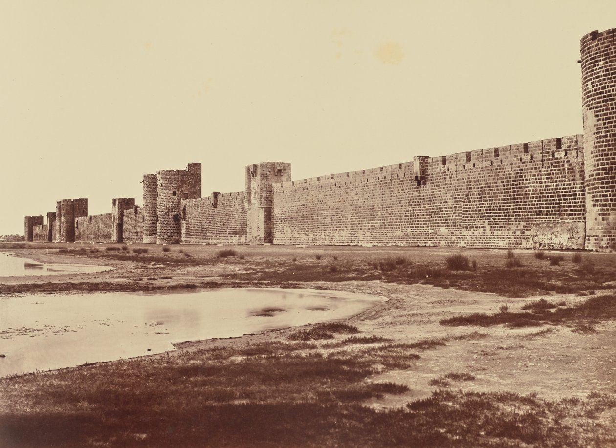 Aigues-Mortes von Édouard Baldus