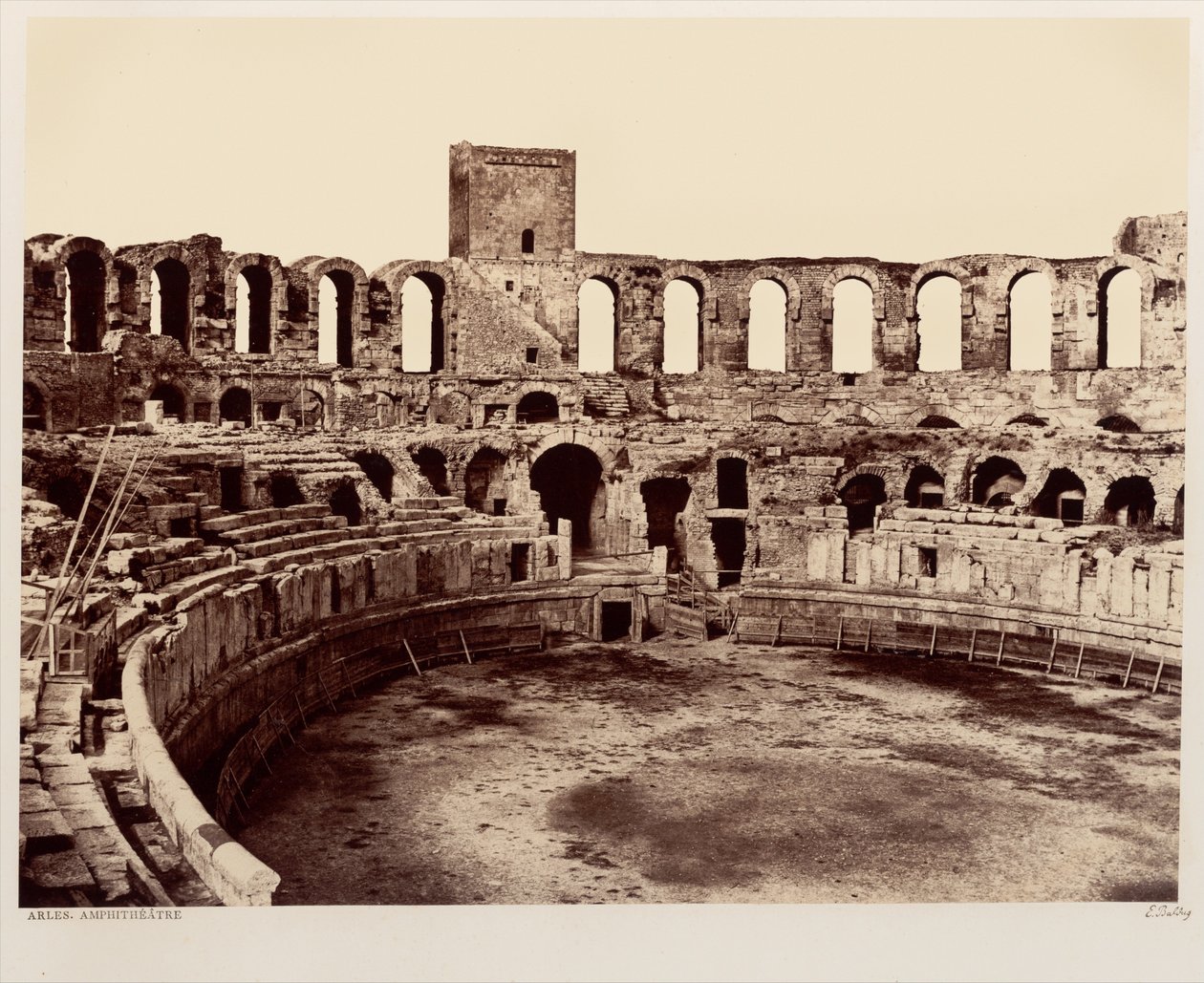 Arles, Amphitheater von Édouard Baldus