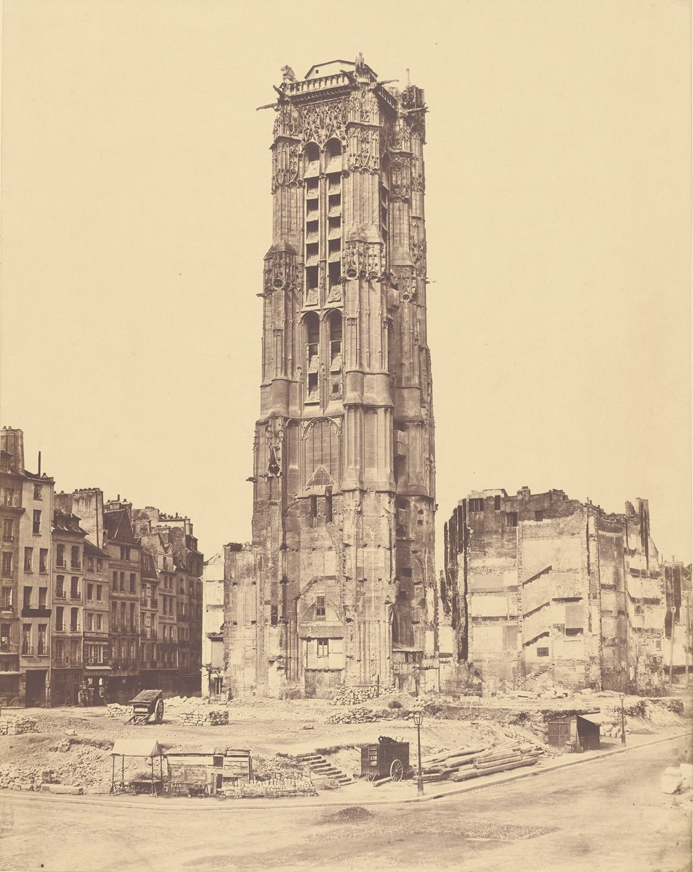 [Der Turm St. Jacques] von Édouard Baldus