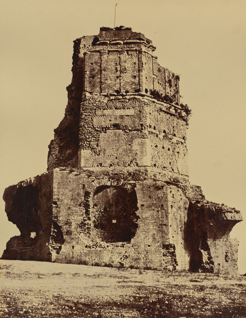 Nîmes. Tour Magne von Édouard Baldus