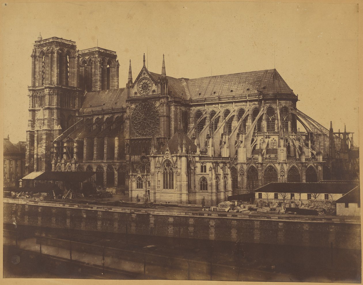 [Notre-Dame de Paris] von Édouard Baldus