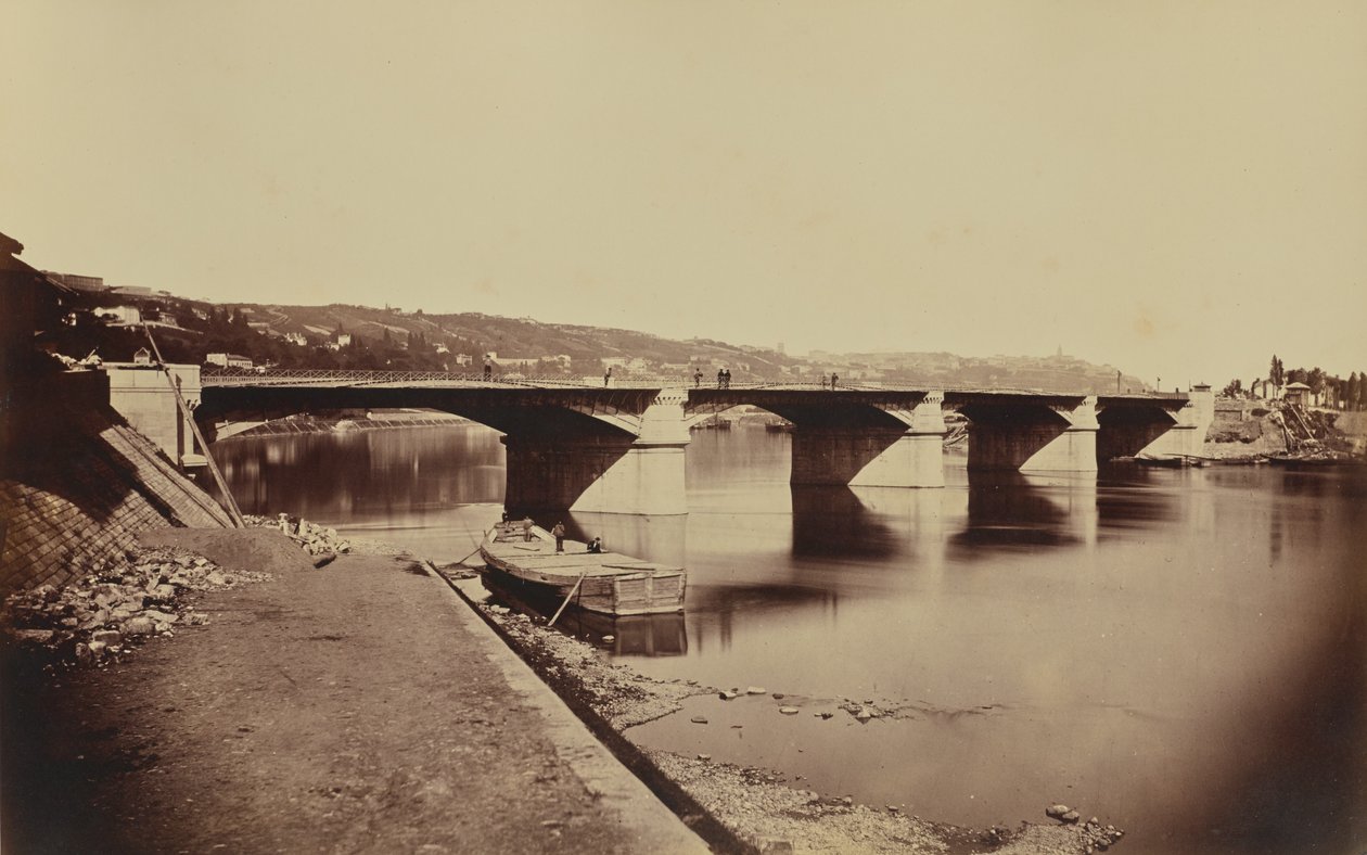 Pont de la Mulatière von Édouard Baldus