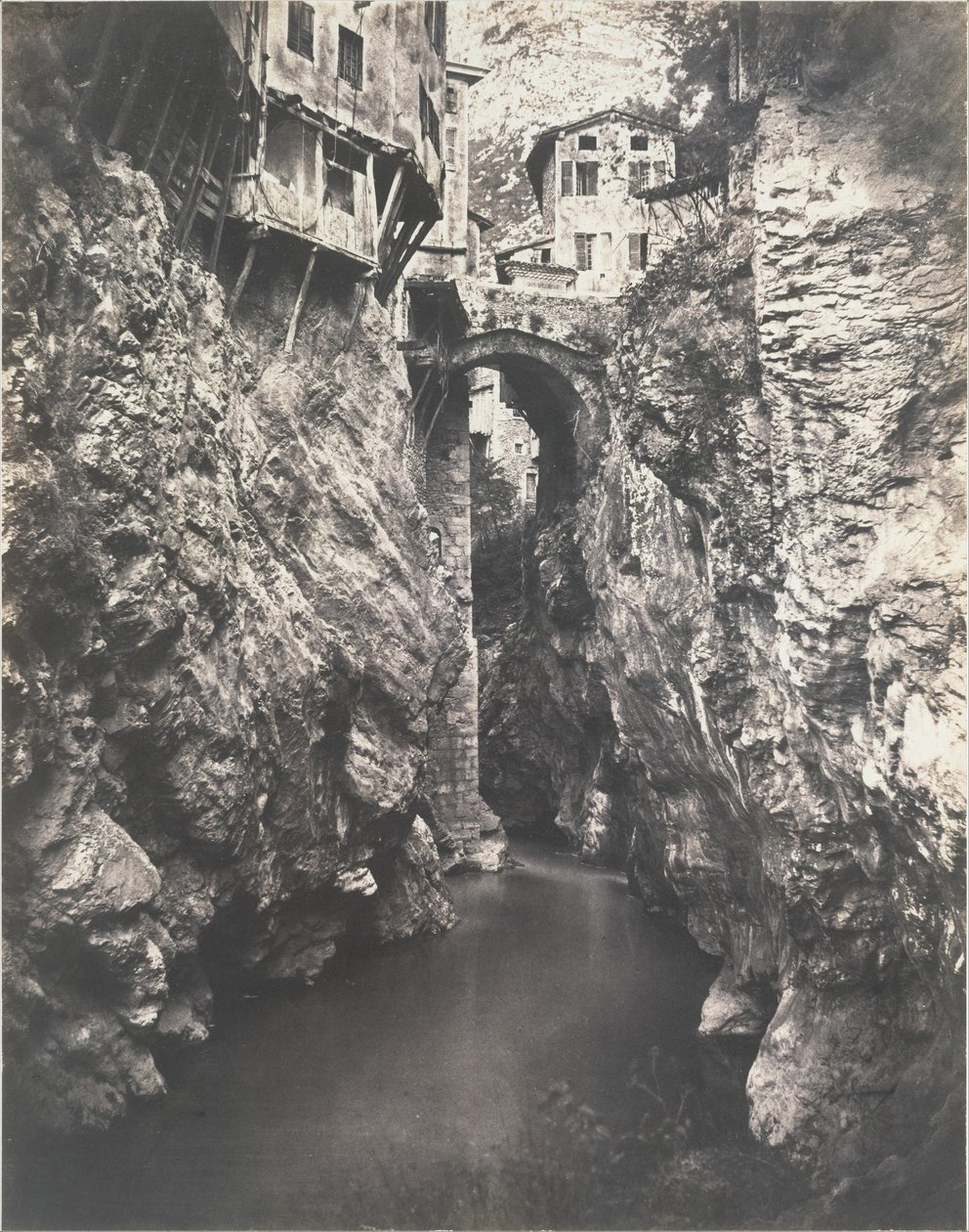 Pont-en-Royans von Édouard Baldus